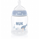 NUK First Choice Whale pudel temperatuuri reguleerimisega 0m+ 150 ml