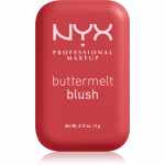 NYX Professional Makeup Buttermelt Blush Puuderp&otilde;sepuna varjund Butta Than Coral 5 g