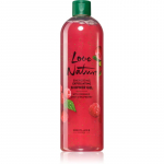 Oriflame Love Nature Organic Mint & Raspberry Kooriv puhastusgeel vaarika l&otilde;hnaga 500 ml