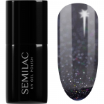 Semilac UV Hybrid Winter Collection Geelk&uuml;&uuml;nelakk UV / LED lambiga kasutamiseks varjund 611 Violet Night 7 ml