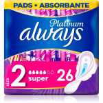 Always Platinum Super Size 2 H&uuml;gieenisidemed 26 tk