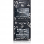 Apivita Express Beauty Purifying Face Mask Propolis Must puhastusmask rasusele nahale 2x8 ml