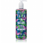 Faith In Nature Lavender & Geranium Looduslik vedel k&auml;teseep lavendl l&otilde;hnaga 400 ml