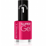 Rimmel Super Gel Geelk&uuml;&uuml;nelakk ilma UV / LED-lampide kasutamiseta varjund 026 Sun Fun Daze 12 ml