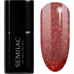 Semilac UV Hybrid Winter Collection Geelk&uuml;&uuml;nelakk UV / LED lambiga kasutamiseks varjund 609 Snow Berries 7 ml