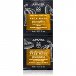 Apivita Express Beauty Detox Face Mask Pumpkin Detoksifitseeriv n&auml;omask 2x8 ml