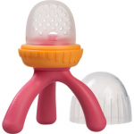 b.box Feeder Teether n&auml;rimislelu toitmiseks Strawberry 4m+ 1 tk