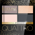 Eveline Cosmetics Quattro Lauv&auml;rvipalett varjund 02 3,2 g