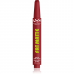 NYX Professional Makeup Fat Matte Huulepalsam matistava efektiga Mauve Cloud 2 g
