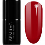 Semilac UV Hybrid Winter Collection Geelk&uuml;&uuml;nelakk UV / LED lambiga kasutamiseks varjund 608 Soft Red 7 ml