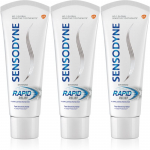 Sensodyne Rapid Whitening Valgendav hambapasta tundlikele hammastele 3x75 ml
