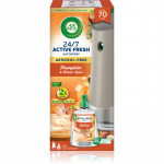 Air Wick Active Fresh Pumpkin & Winter Spice automaatne &otilde;huv&auml;rskendaja koos t&auml;idisega 228 ml
