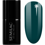 Semilac UV Hybrid Winter Collection Geelk&uuml;&uuml;nelakk UV / LED lambiga kasutamiseks varjund 606 Cool Green 7 ml