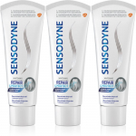 Sensodyne Repair & Protect Whitening Valgendav hambapasta tundlikele hammastele 3x75 ml