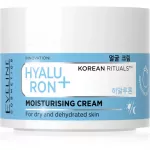 Eveline Cosmetics Hyaluron + Korean Rituals Niisutav n&auml;okreem 50 ml