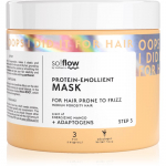 so!flow Medium Porosity Hair Protein-Emollient Mask Juuksemask k&auml;harate juuste hoolduseks 400 ml