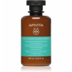 Apivita Oily Roots & Dry Ends Shampoo &Scaron;ampoon rasusele peanahale ja kuivadele juukseotstele 250 ml
