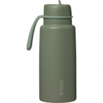 b.box Insulated Flip Top Bottle termos Olive 1000 ml