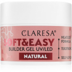 Claresa Soft&Easy Builder Gel Geeli aluskiht k&uuml;&uuml;ntele varjund Natural 12 g