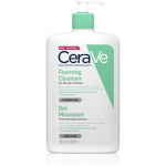 CeraVe Cleansers Foaming Cleanser Puhastav geelvaht normaalsele kuni rasusele nahale 1000 ml