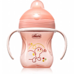 Chicco Training Cup 6m+ treeningkupp k&auml;epidemetega Pink 200 ml