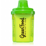 GreenFood Nutrition Shaker spordi&scaron;eiker Transparent Green 300 ml