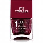 Nails Inc. It&rsquo;s Topless Geelk&uuml;&uuml;nelakk pikaajalise m&otilde;juga varjund Scarlett 14 ml