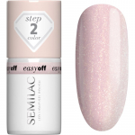 Semilac Easy Off Step 2 Geelk&uuml;&uuml;nelakk UV / LED lambiga kasutamiseks varjund Glazed Milk 7 ml