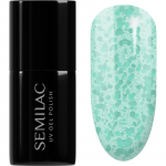 Semilac UV Hybrid Crushed_ICE Geelk&uuml;&uuml;nelakk UV / LED lambiga kasutamiseks varjund 495 Mint Glacier 7 ml