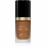 Too Faced Born This Way Flawless Coverage Natural Finish Foundation V&auml;ga hea katvusega jumestuskreem loomuliku ilme andmiseks varjund Chestnut 30 ml