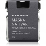Almara Soap Face Active Charcoal & Nettle N&auml;omask rasusele ja probleemsele nahale 20 g