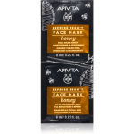 Apivita Express Beauty Nourishing Face Mask Honey Niisutav ja toitev mask n&auml;ole 2x8 ml