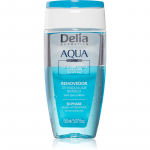 Delia Cosmetics Aqua Kahefaasiline meigieemaldaja silmade piirkonnale ja huultele 150 ml