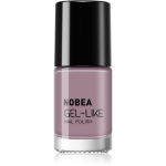 NOBEA Day-to-Day Gel-like Nail Polish Geeliefektiga k&uuml;&uuml;nelakk varjund Thistle purple #N54 6 ml