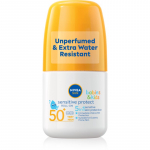 NIVEA SUN Babies & Kids P&auml;evituslosjoon lastele rulldeodorant / rullik SPF 50+ 50 ml