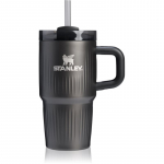 Stanley Quencher H2.O Fluted Tumbler k&otilde;rrega roostevabast terasest joogitops v&auml;ike Black PVD 590 ml