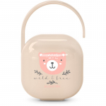 Suavinex Wild & Free Soother Holder lutikarp Pink 1 tk