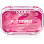 Trouble Maker Plot Twist Cream Highlight tahke kreemjas <i>highlighter</i> varjund Spiralling Pink 2.5 g