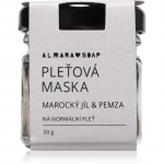 Almara Soap Face Moroccan Clay & Pumice Kooriv n&auml;omask normaalsele nahale 20 g