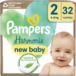 Pampers Harmonie Size 2 &uuml;hekordsed m&auml;hkmed 4-8 kg 32 tk