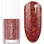 Semilac Glitter Nails S&auml;rav k&uuml;&uuml;nelakk varjund 041 Cosmic Dust 7 ml