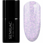 Semilac UV Hybrid Crushed_ICE Geelk&uuml;&uuml;nelakk UV / LED lambiga kasutamiseks varjund 492 Icy Lavender Bliss 7 ml