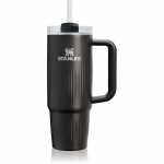 Stanley Quencher H2.O FlowState&trade; Fluted Tumbler k&otilde;rrega roostevabast terasest joogitops medium Black PVD 890 ml
