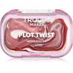Trouble Maker Plot Twist Cream Highlight tahke kreemjas <i>highlighter</i> varjund Earth Turnt Bronze 2.5 g