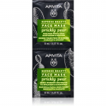 Apivita Express Beauty Moisturizing Face Mask Prickly Pear Rahustav n&auml;omask niisutava toimega 2x8 ml