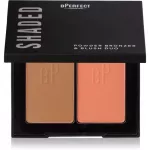 BPerfect Shaded Powder Bronzer & Blush Duo P&auml;ikesepuuder ja p&otilde;sepuna varjund 01 Light 7 g
