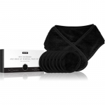Notino Spa Collection Spa headband and make-up removal pads set meigieemaldaja komplekt koos spaa peapaelaga Black 7 tk