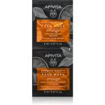 Apivita Express Beauty Radiance Face mask Orange S&auml;ra andev mask n&auml;ole 2x8 ml