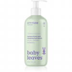 Attitude Baby Leaves Shampoo & Body wash &Scaron;ampoon ja du&scaron;igeel lastele Sweet Apple 473 ml