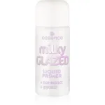 essence milky GLAZED Niisutav meigi aluskreem kirgastava efektiga 50 ml